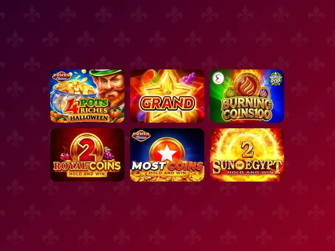 Slot covers from the Mostbet casino lobby